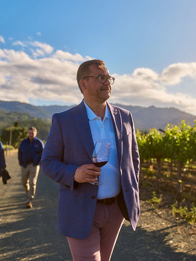 Vineyard walk